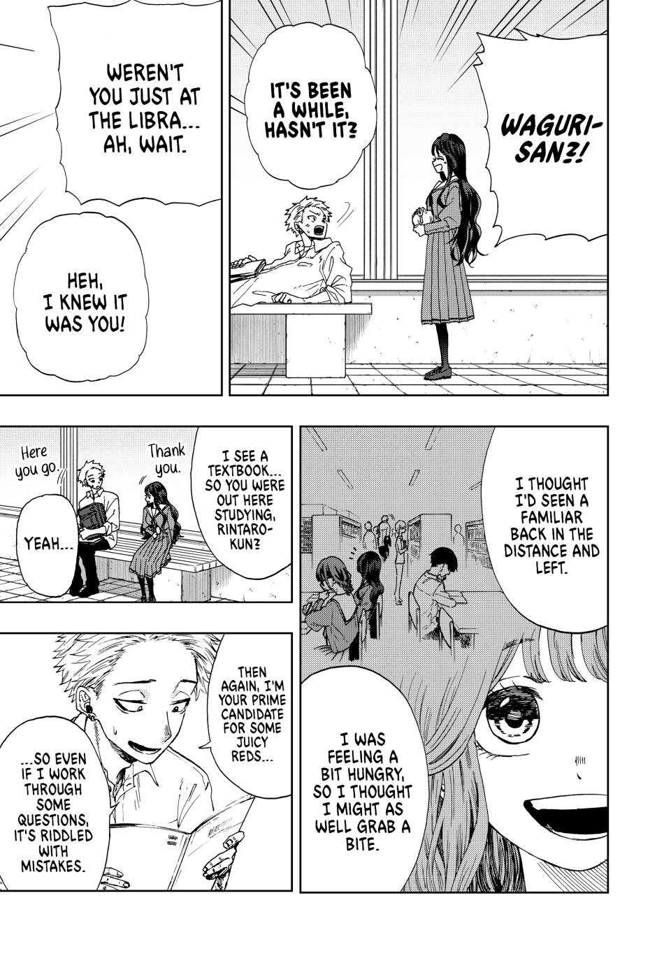 Kaoru Hana wa Rin to Saku Chapter 3 page 23 - Chapter 3: Exam Crunch