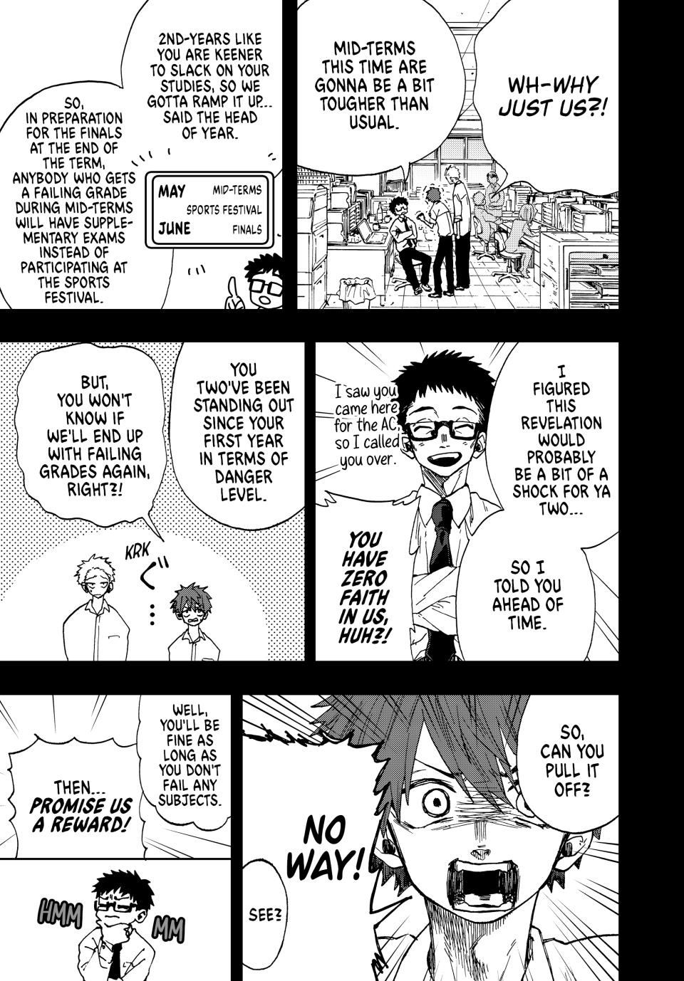 Kaoru Hana wa Rin to Saku Chapter 3 page 5 - Chapter 3: Exam Crunch