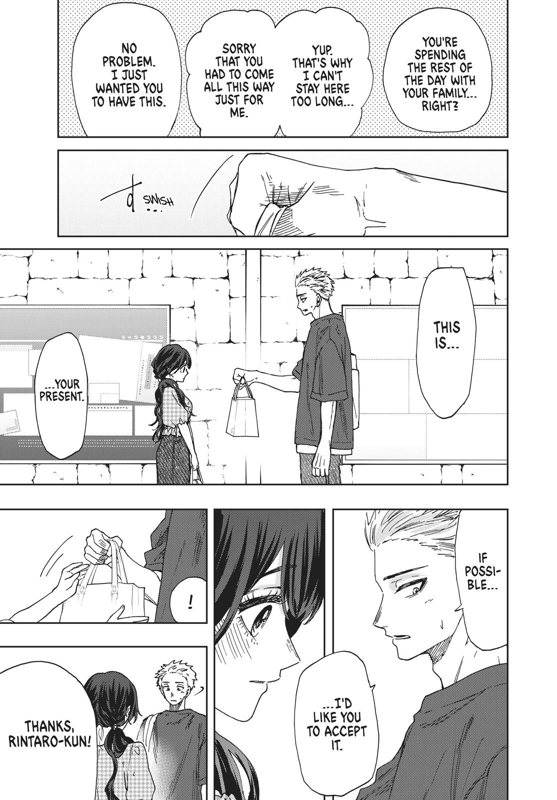 Kaoru Hana wa Rin to Saku Chapter 30 page 11 - Chapter 30: The Long-Awaited Birthday