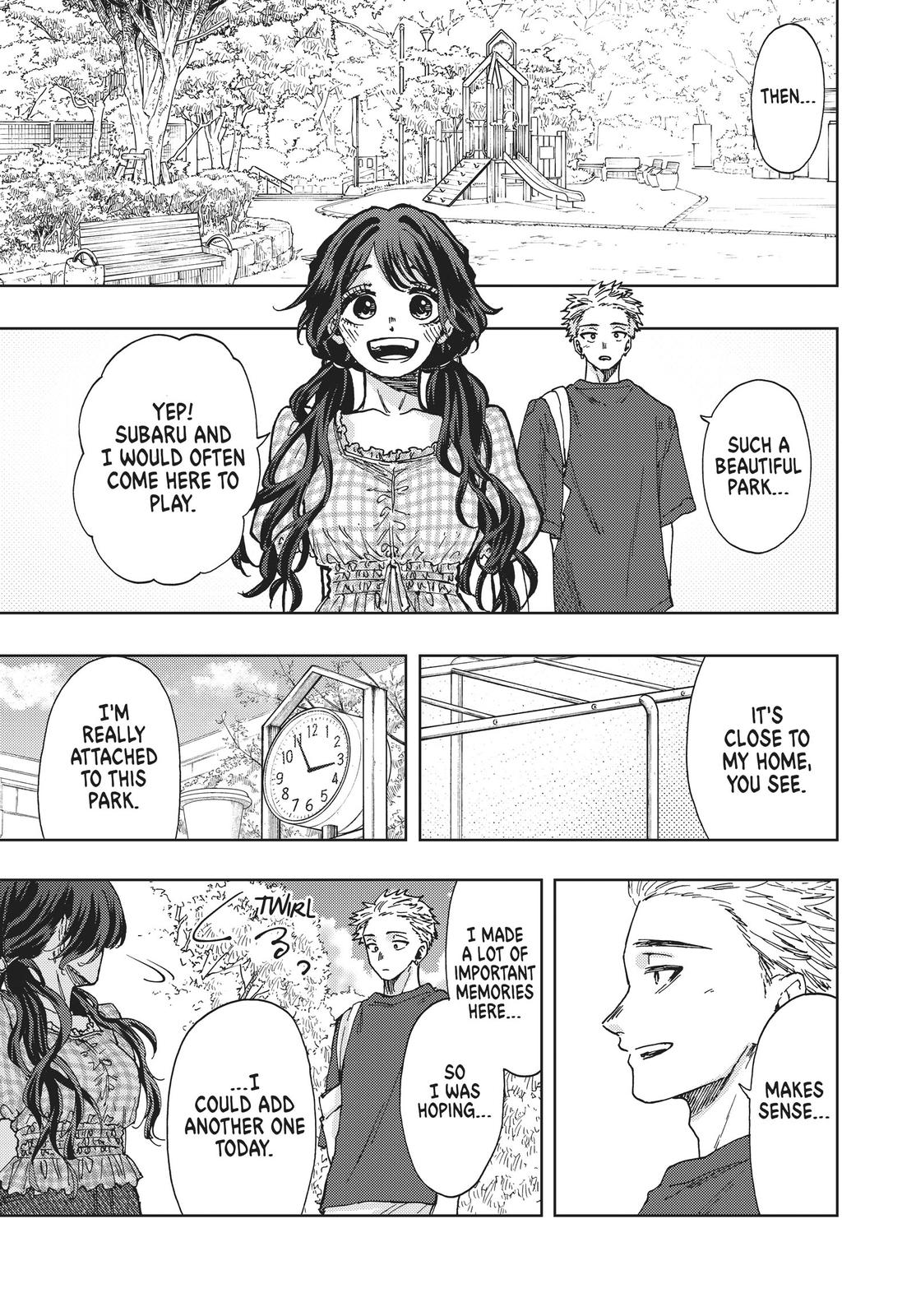Kaoru Hana wa Rin to Saku Chapter 30 page 13 - Chapter 30: The Long-Awaited Birthday