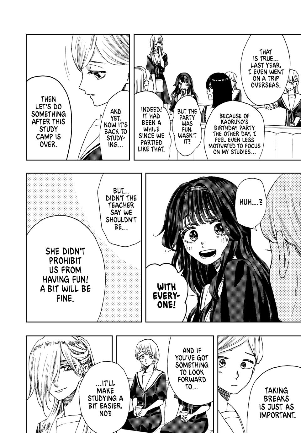 Kaoru Hana wa Rin to Saku Chapter 32 page 12 - Chapter 32: How to Spend a Summer Break