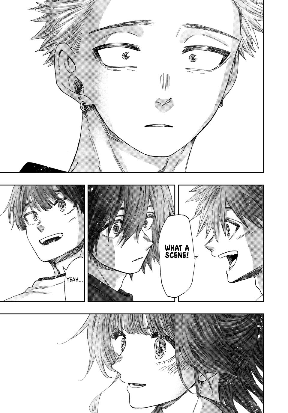 Kaoru Hana wa Rin to Saku Chapter 33 page 13 - Chapter 33: Bewilderment at the Beachside