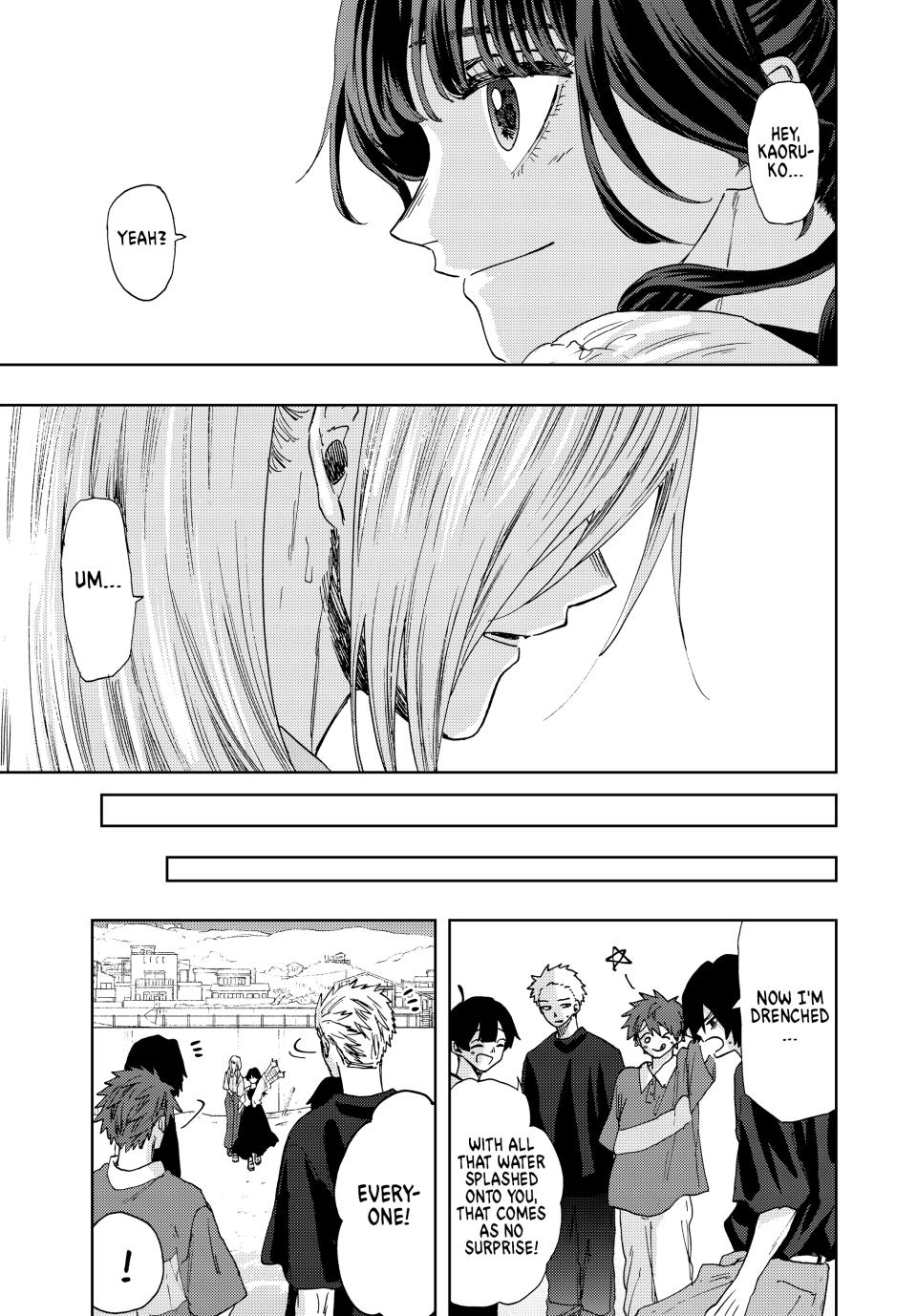 Kaoru Hana wa Rin to Saku Chapter 33 page 19 - Chapter 33: Bewilderment at the Beachside