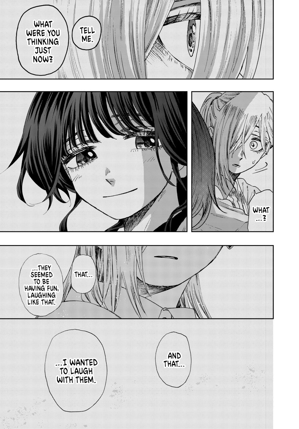 Kaoru Hana wa Rin to Saku Chapter 34 page 35 - Chapter 34: I Want to Be Here