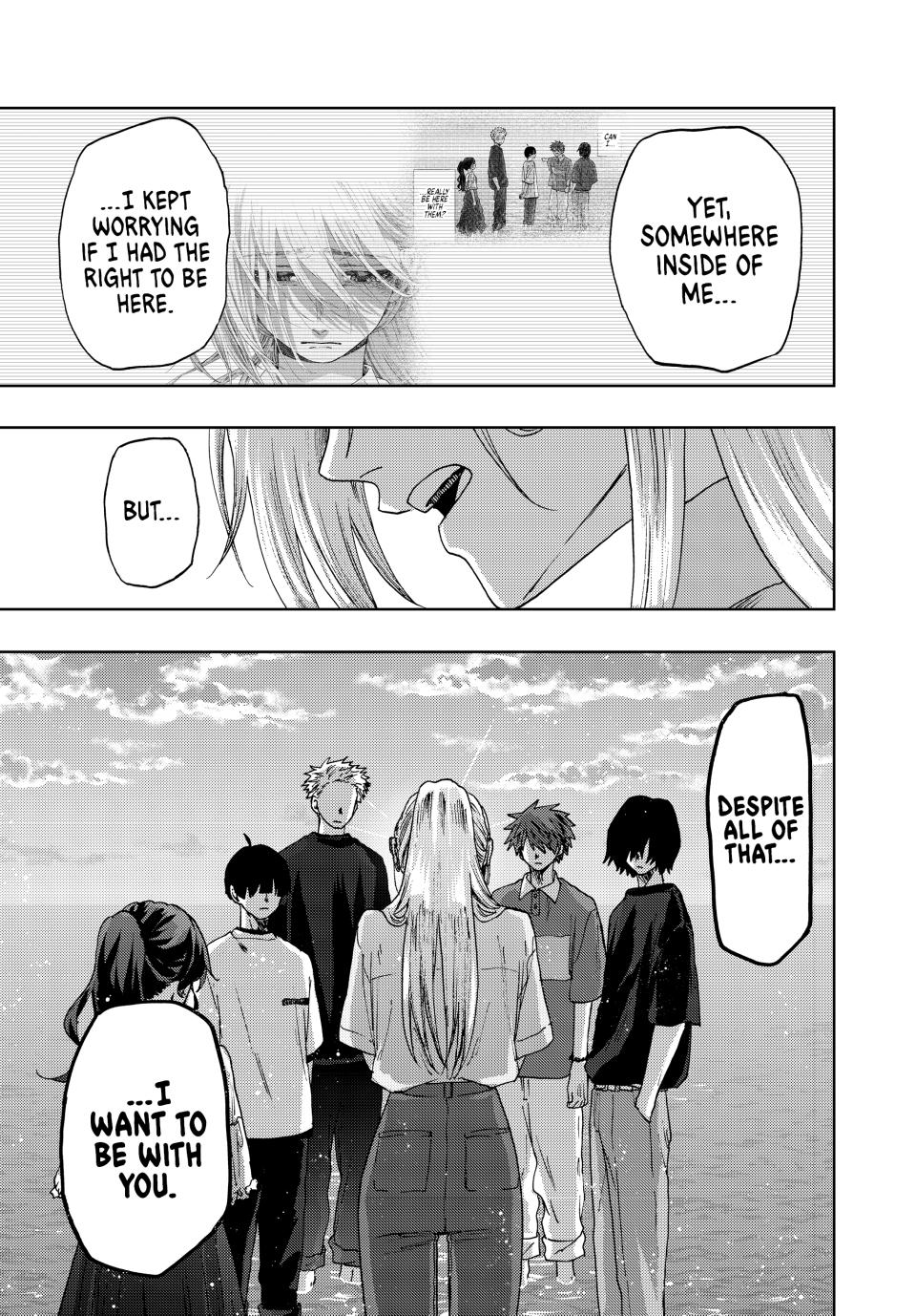 Kaoru Hana wa Rin to Saku Chapter 34 page 7 - Chapter 34: I Want to Be Here