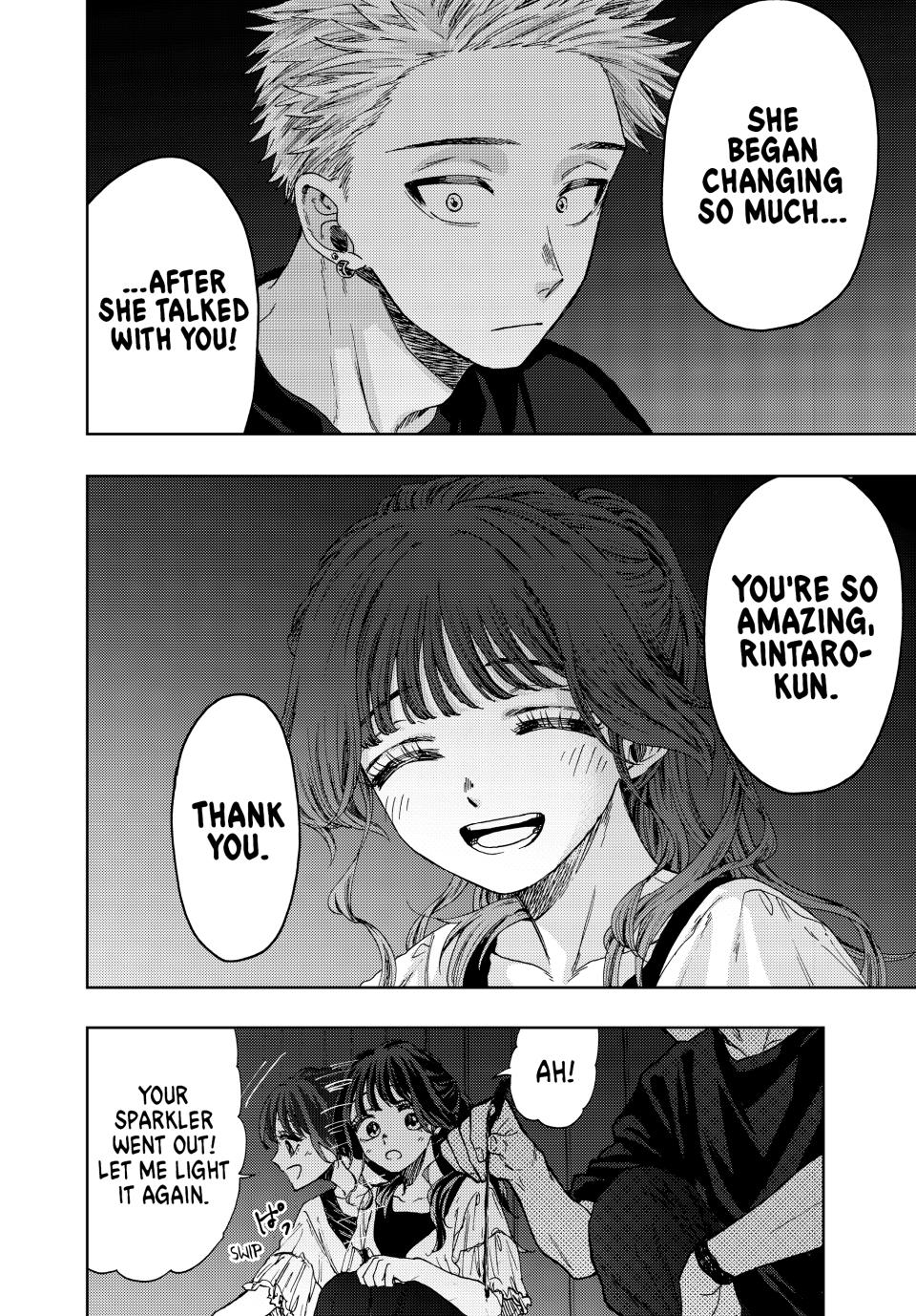 Kaoru Hana wa Rin to Saku Chapter 35 page 10 - Chapter 35: Sparklers