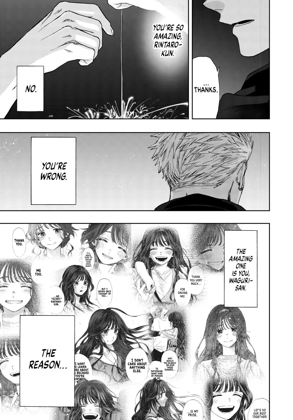 Kaoru Hana wa Rin to Saku Chapter 35 page 11 - Chapter 35: Sparklers