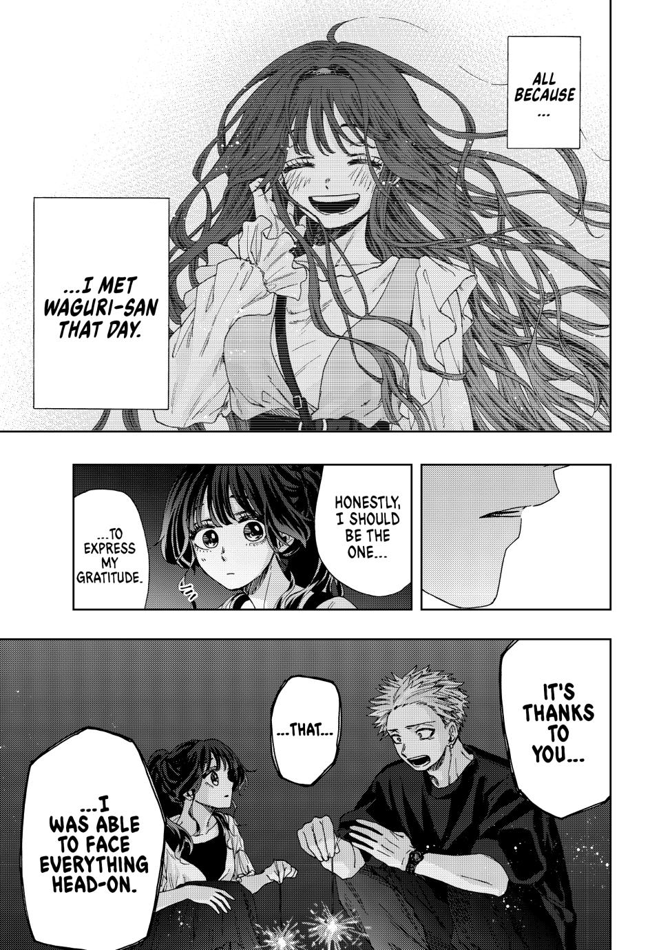Kaoru Hana wa Rin to Saku Chapter 35 page 13 - Chapter 35: Sparklers