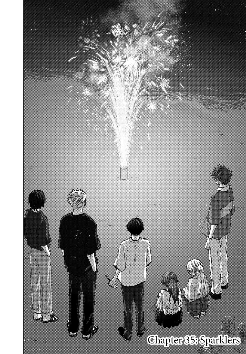 Kaoru Hana wa Rin to Saku Chapter 35 page 2 - Chapter 35: Sparklers