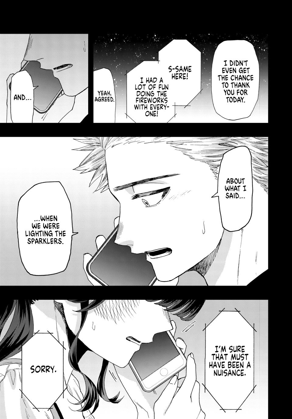 Kaoru Hana wa Rin to Saku Chapter 37 page 11 - Chapter 37: Summer Festival