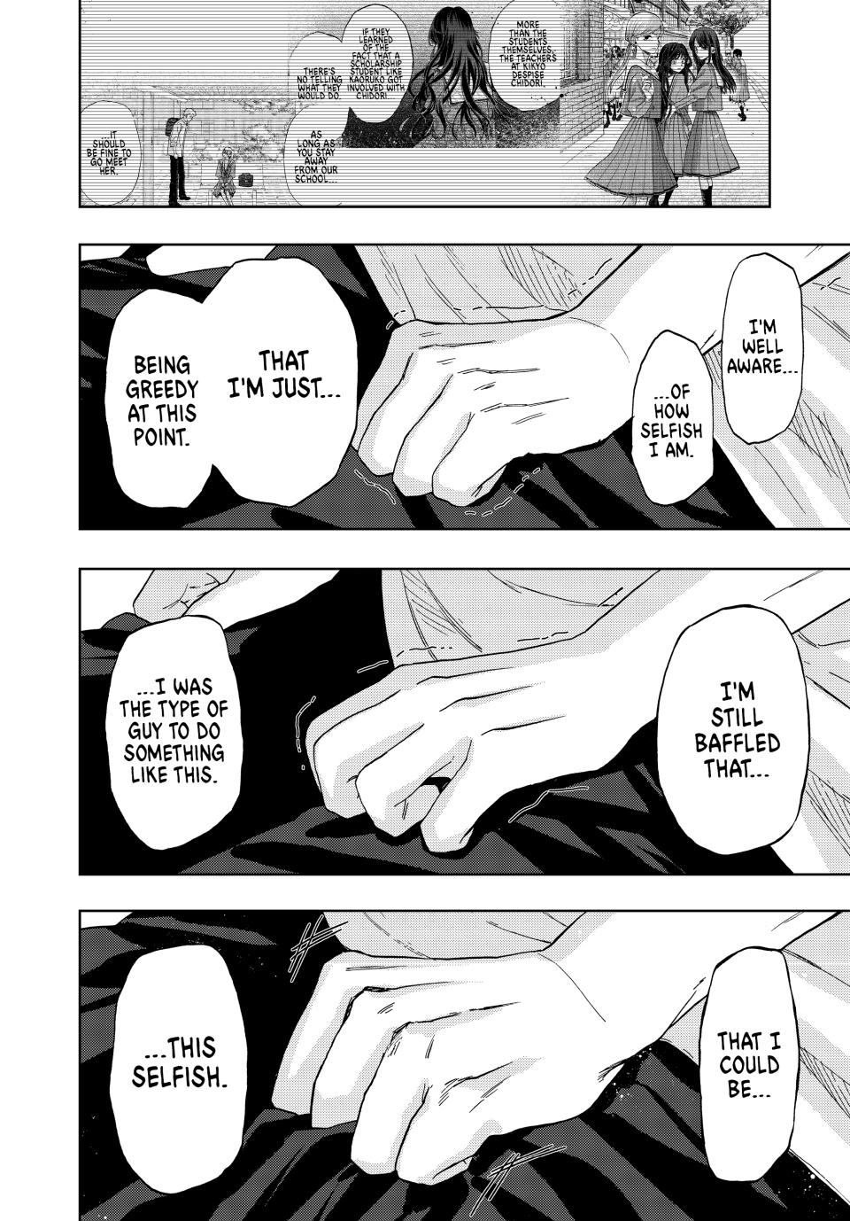 Kaoru Hana wa Rin to Saku Chapter 38 page 18 - Chapter 38: Rintaro's Feelings