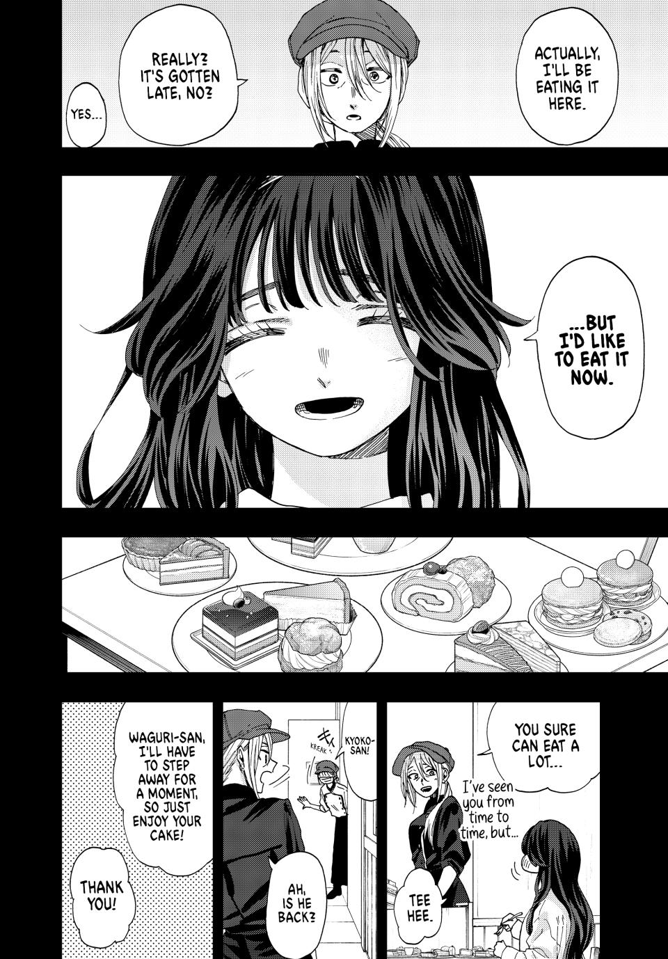Kaoru Hana wa Rin to Saku Chapter 40 page 10 - Chapter 40: Kaoruko and Rintaro