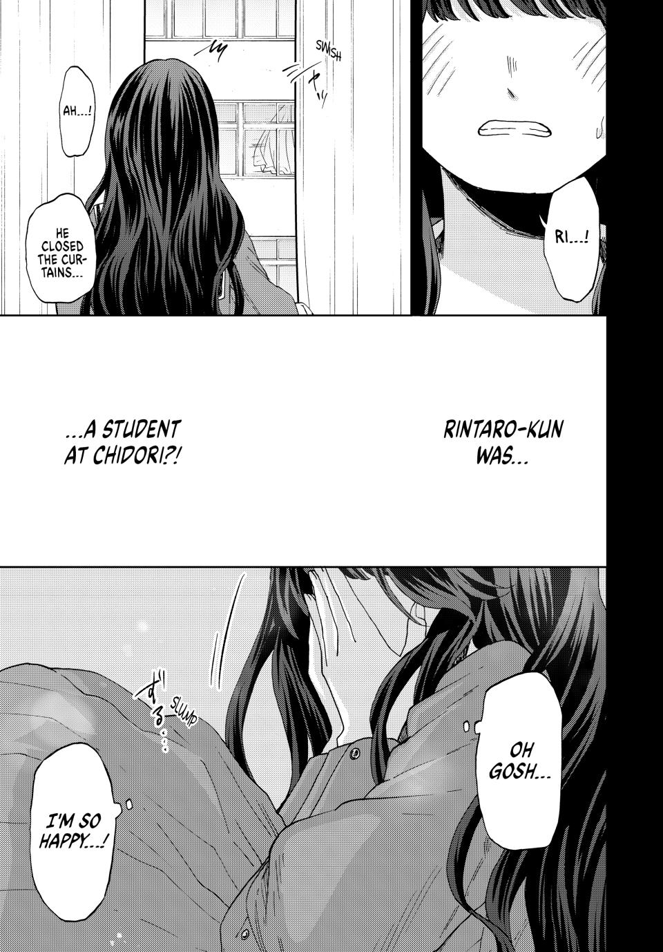 Kaoru Hana wa Rin to Saku Chapter 40 page 22 - Chapter 40: Kaoruko and Rintaro