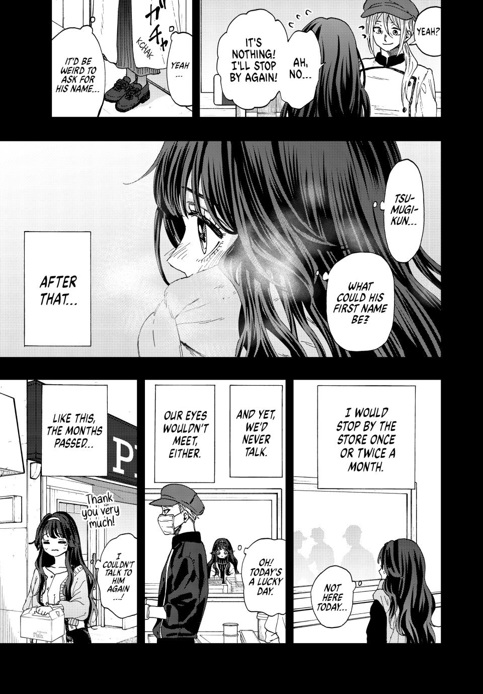 Kaoru Hana wa Rin to Saku Chapter 40 page 7 - Chapter 40: Kaoruko and Rintaro