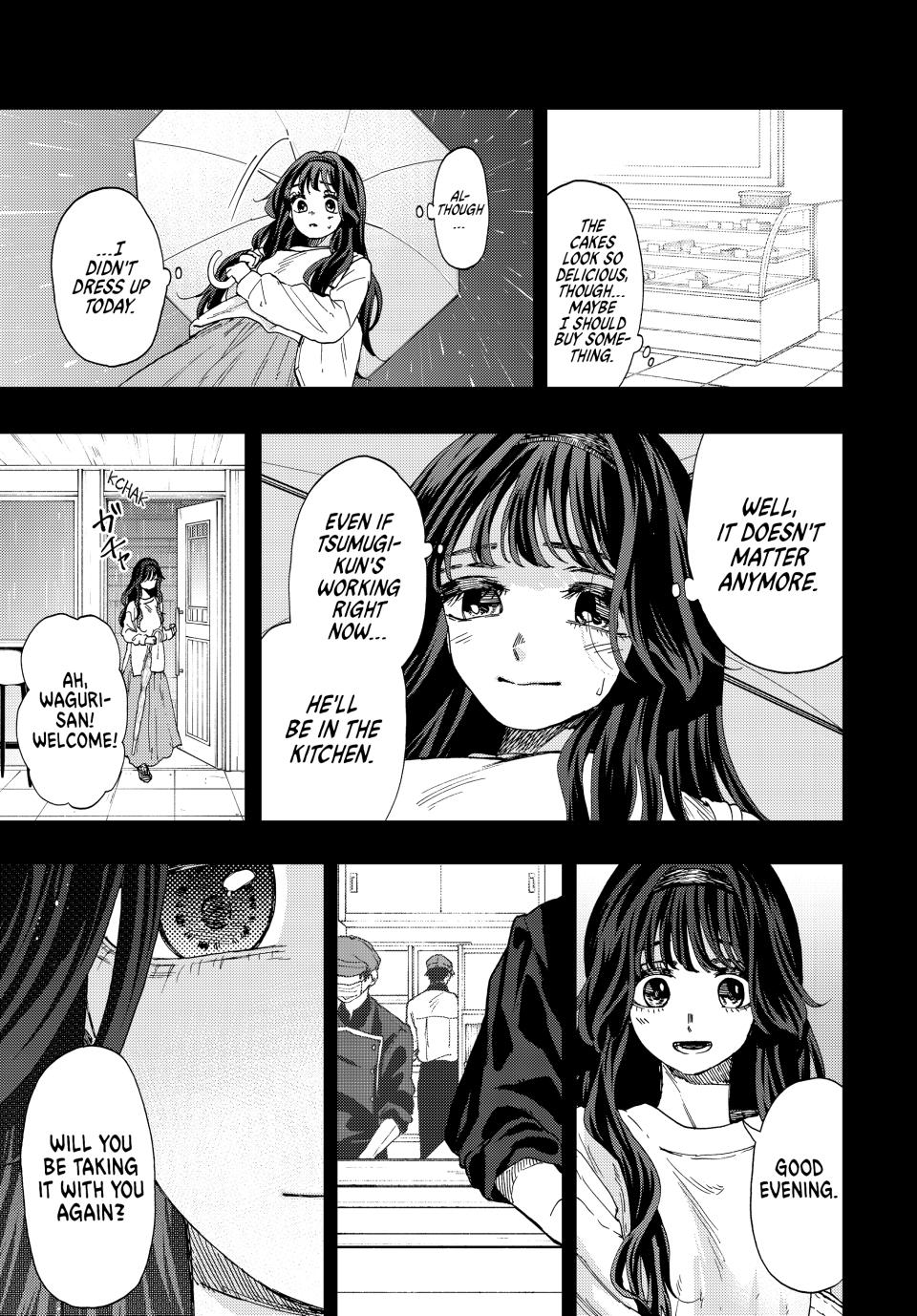 Kaoru Hana wa Rin to Saku Chapter 40 page 9 - Chapter 40: Kaoruko and Rintaro