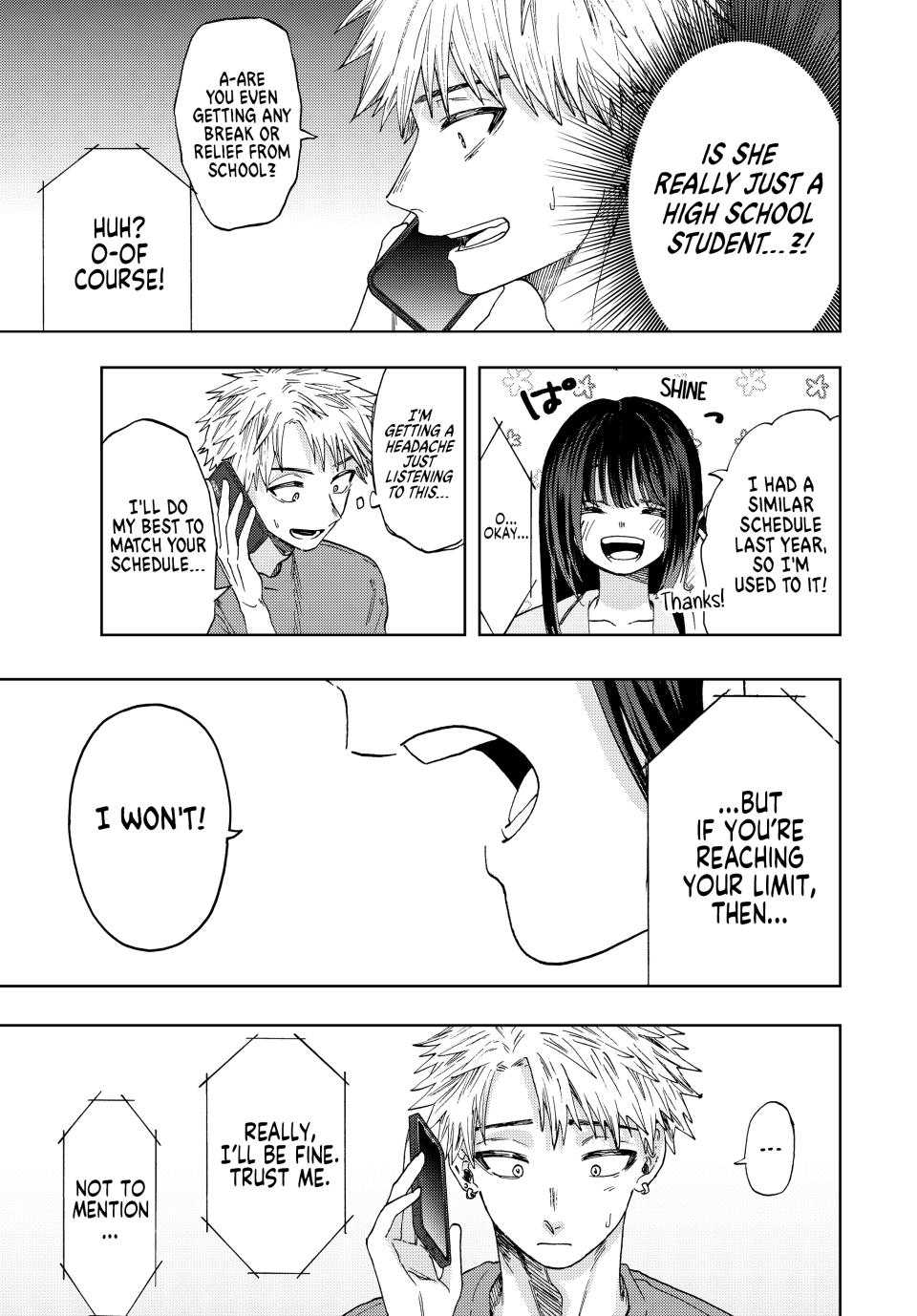 Kaoru Hana wa Rin to Saku Chapter 41 page 15 - Chapter 41: The Morning After