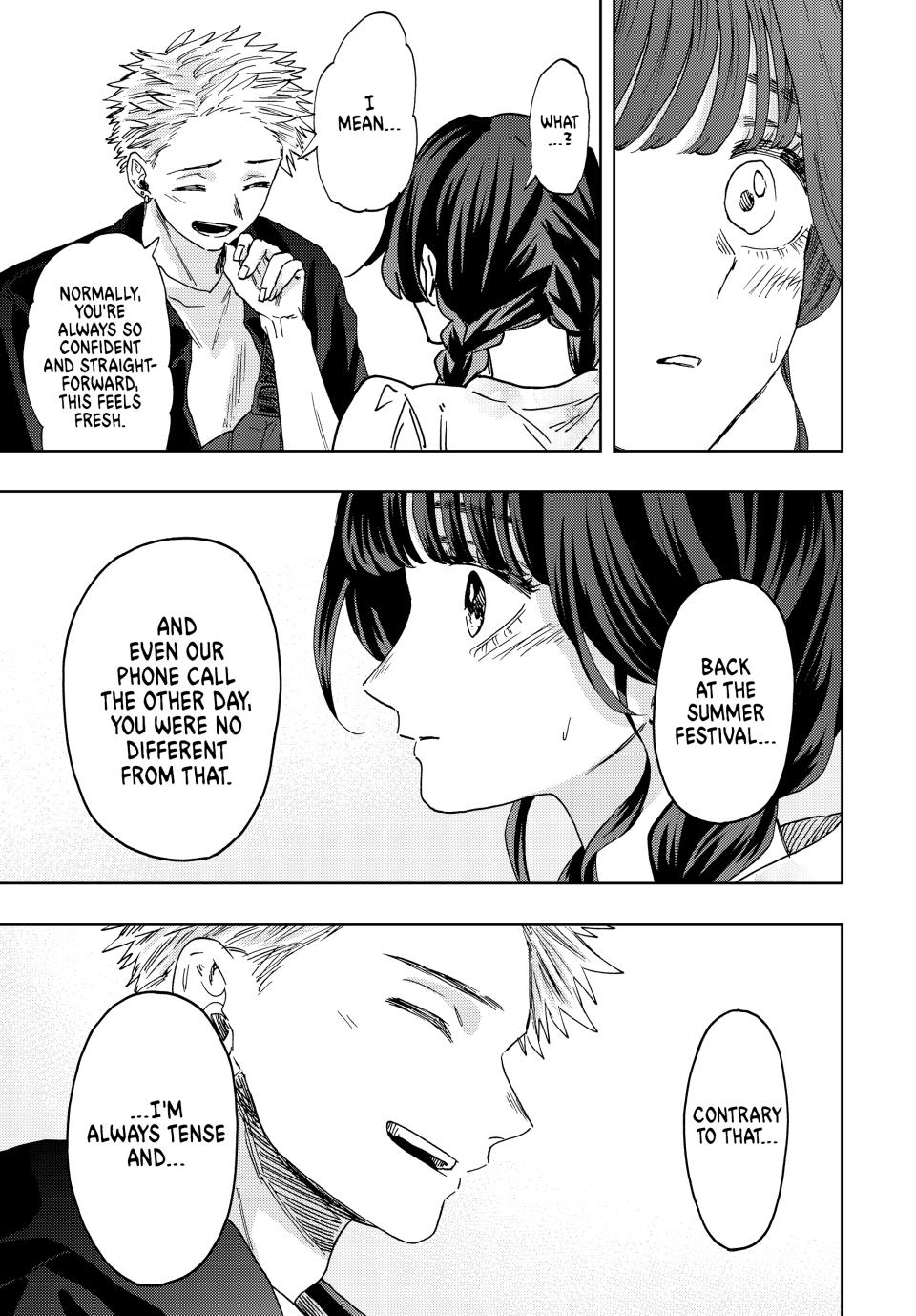 Kaoru Hana wa Rin to Saku Chapter 42 page 9 - Chapter 42: Change
