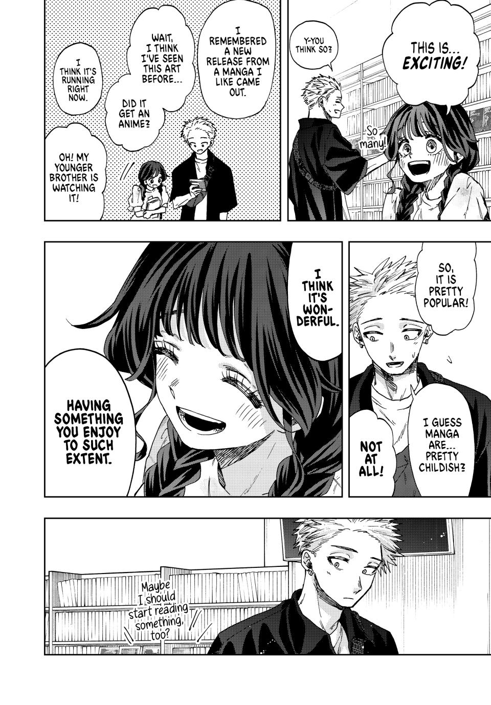 Kaoru Hana wa Rin to Saku Chapter 43 page 12 - Chapter 43: Shopping Together