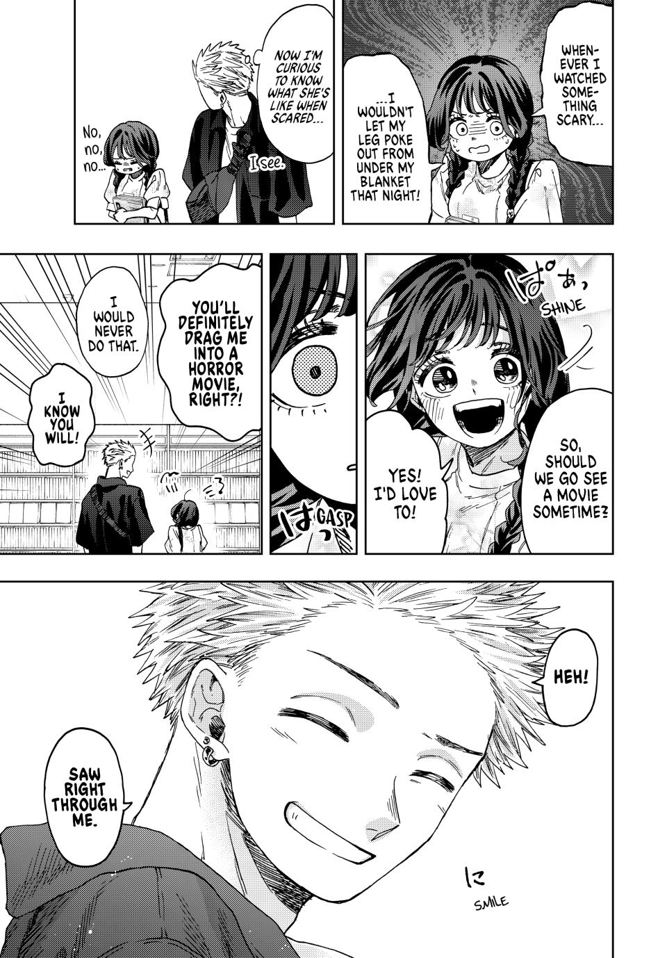 Kaoru Hana wa Rin to Saku Chapter 43 page 15 - Chapter 43: Shopping Together