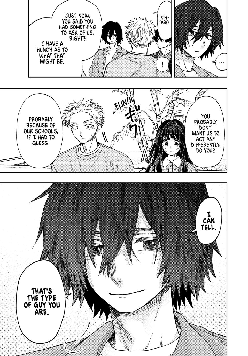 Kaoru Hana wa Rin to Saku Chapter 44 page 13 - Chapter 44: Status Report