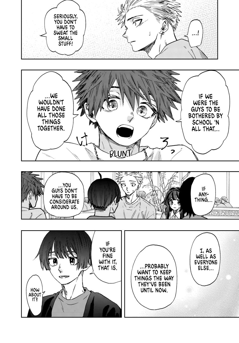 Kaoru Hana wa Rin to Saku Chapter 44 page 14 - Chapter 44: Status Report