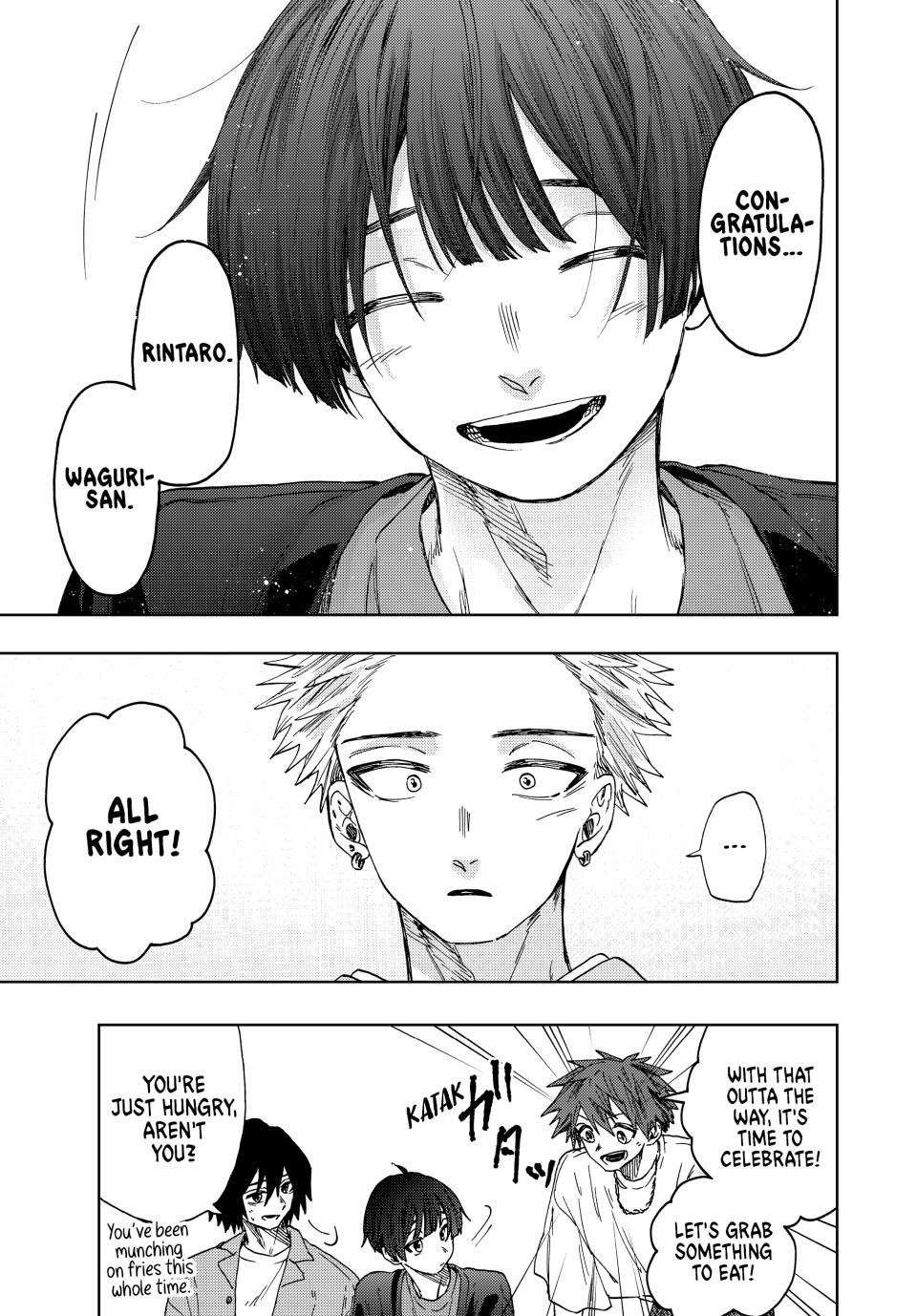 Kaoru Hana wa Rin to Saku Chapter 44 page 17 - Chapter 44: Status Report