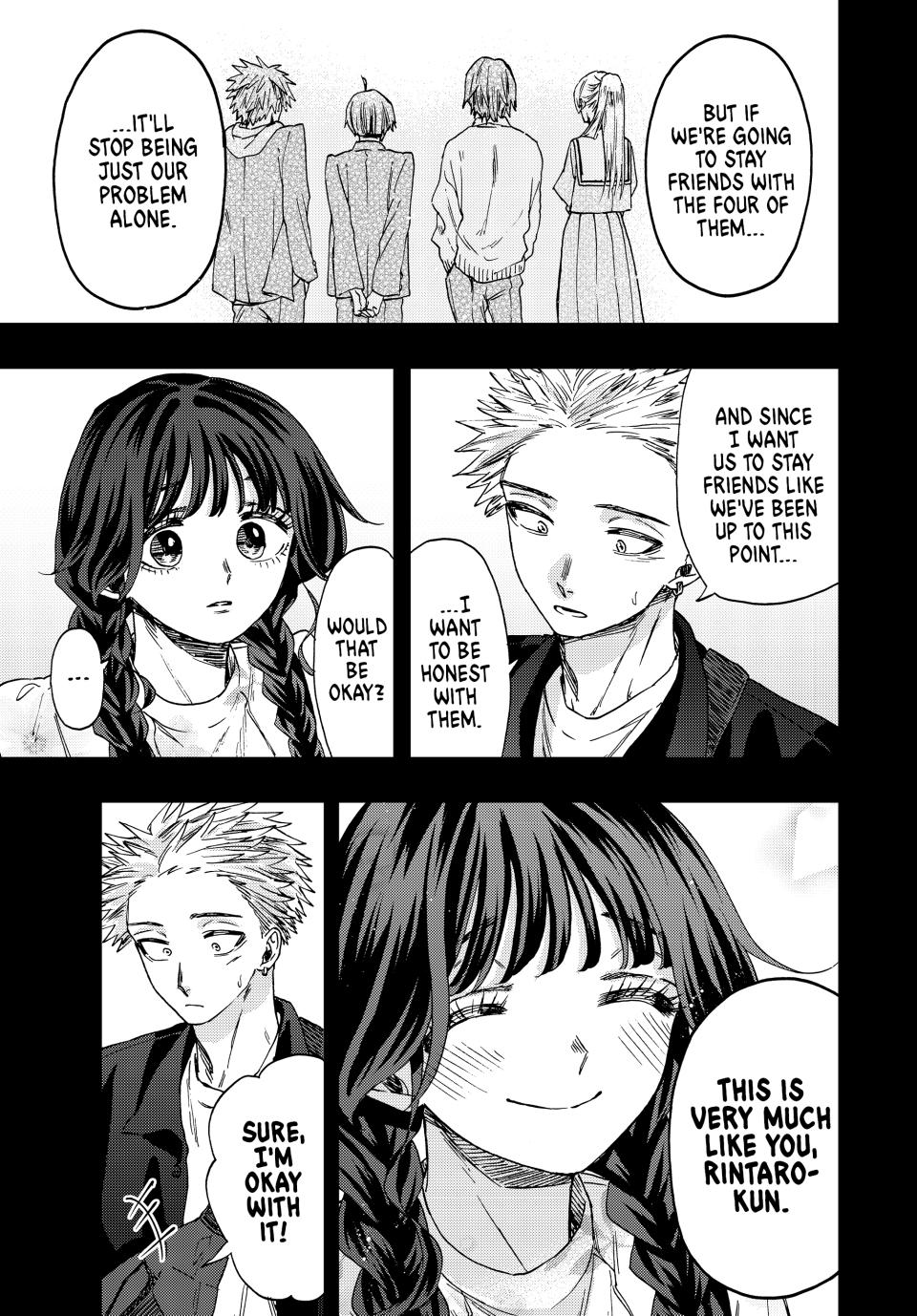 Kaoru Hana wa Rin to Saku Chapter 44 page 3 - Chapter 44: Status Report