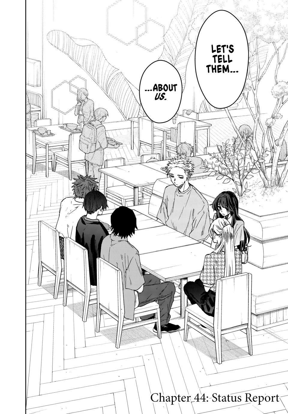 Kaoru Hana wa Rin to Saku Chapter 44 page 4 - Chapter 44: Status Report