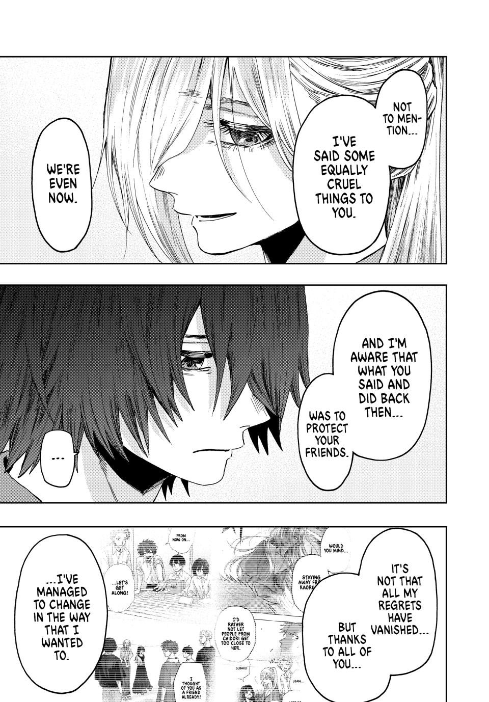 Kaoru Hana wa Rin to Saku Chapter 48 page 13 - Chapter 48: Saku and Subaru
