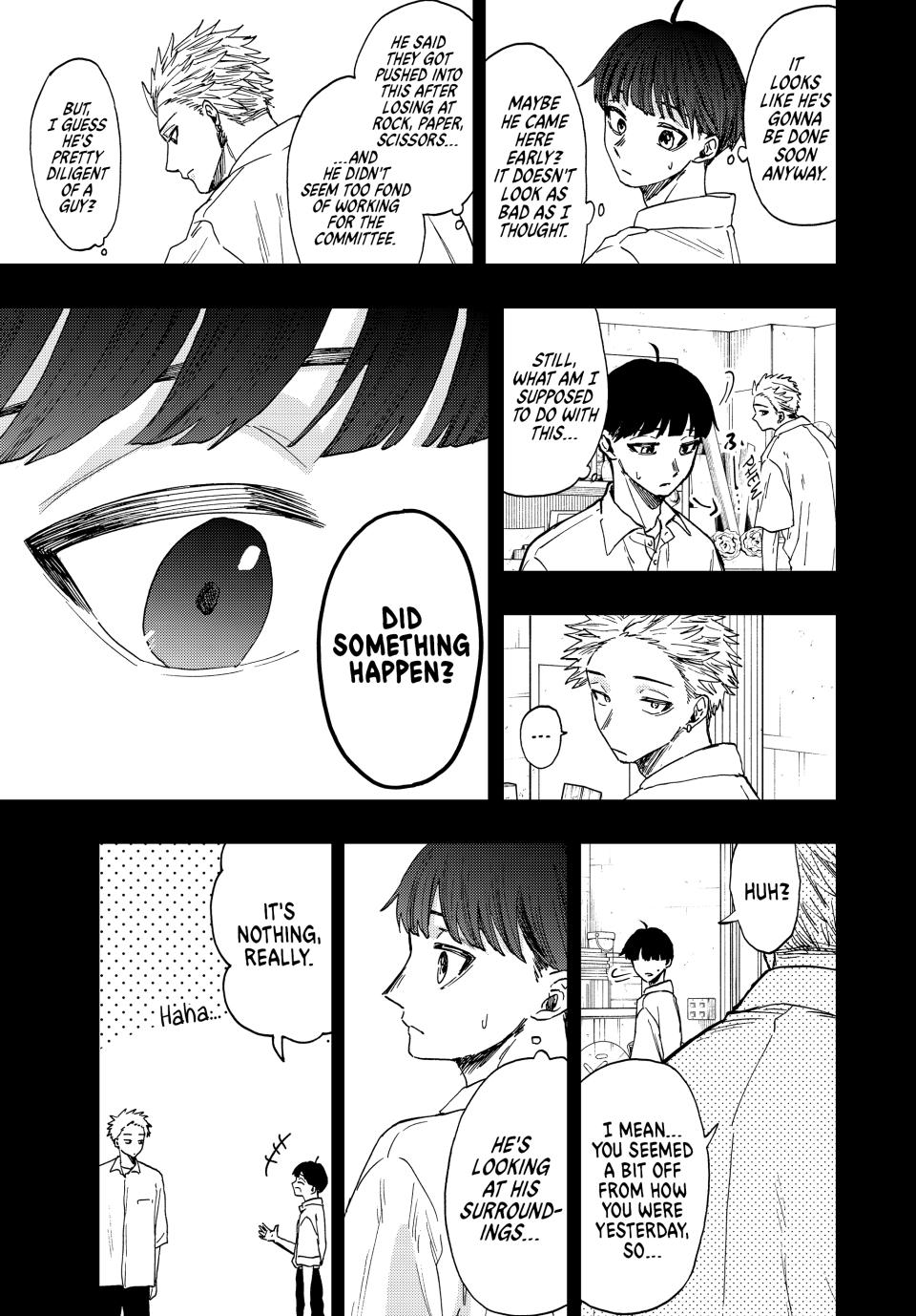 Kaoru Hana wa Rin to Saku Chapter 49 page 11 - Chapter 49: Beginnings of Friendship