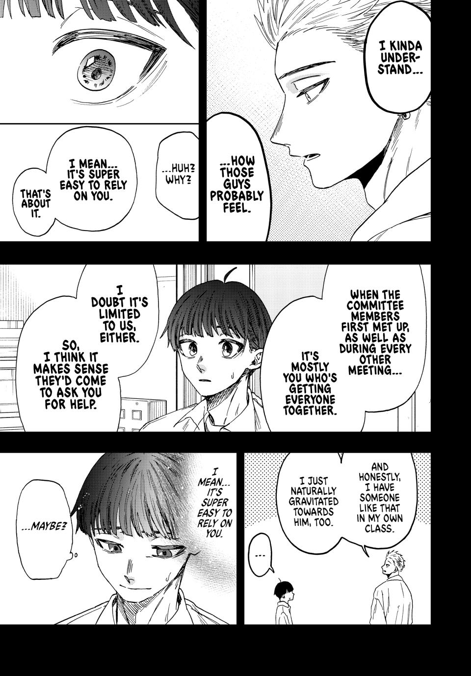Kaoru Hana wa Rin to Saku Chapter 49 page 13 - Chapter 49: Beginnings of Friendship