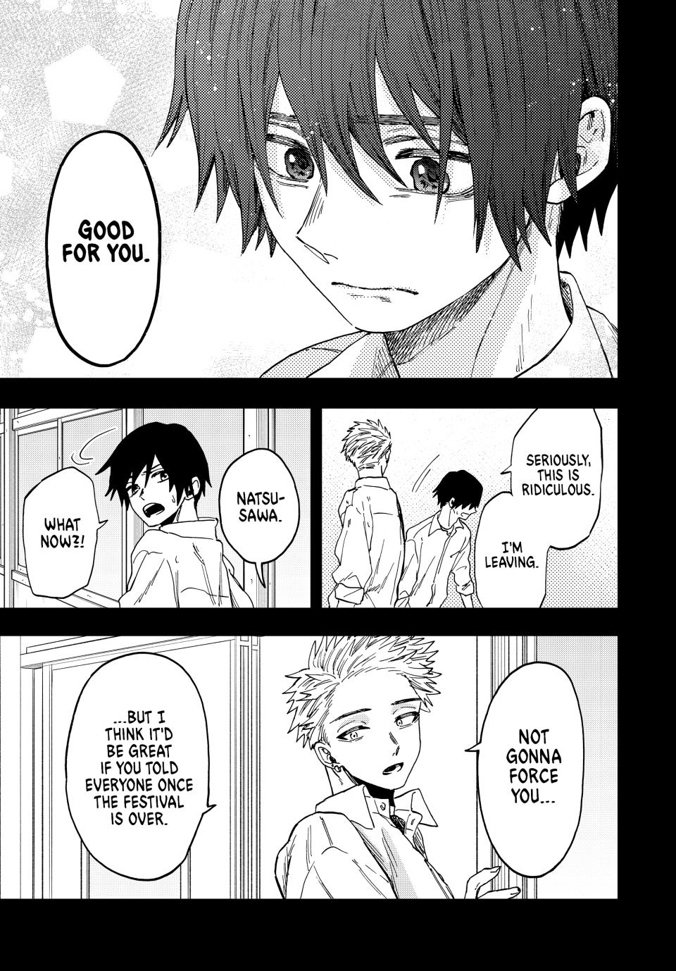 Kaoru Hana wa Rin to Saku Chapter 50 page 13 - Chapter 50: Friends