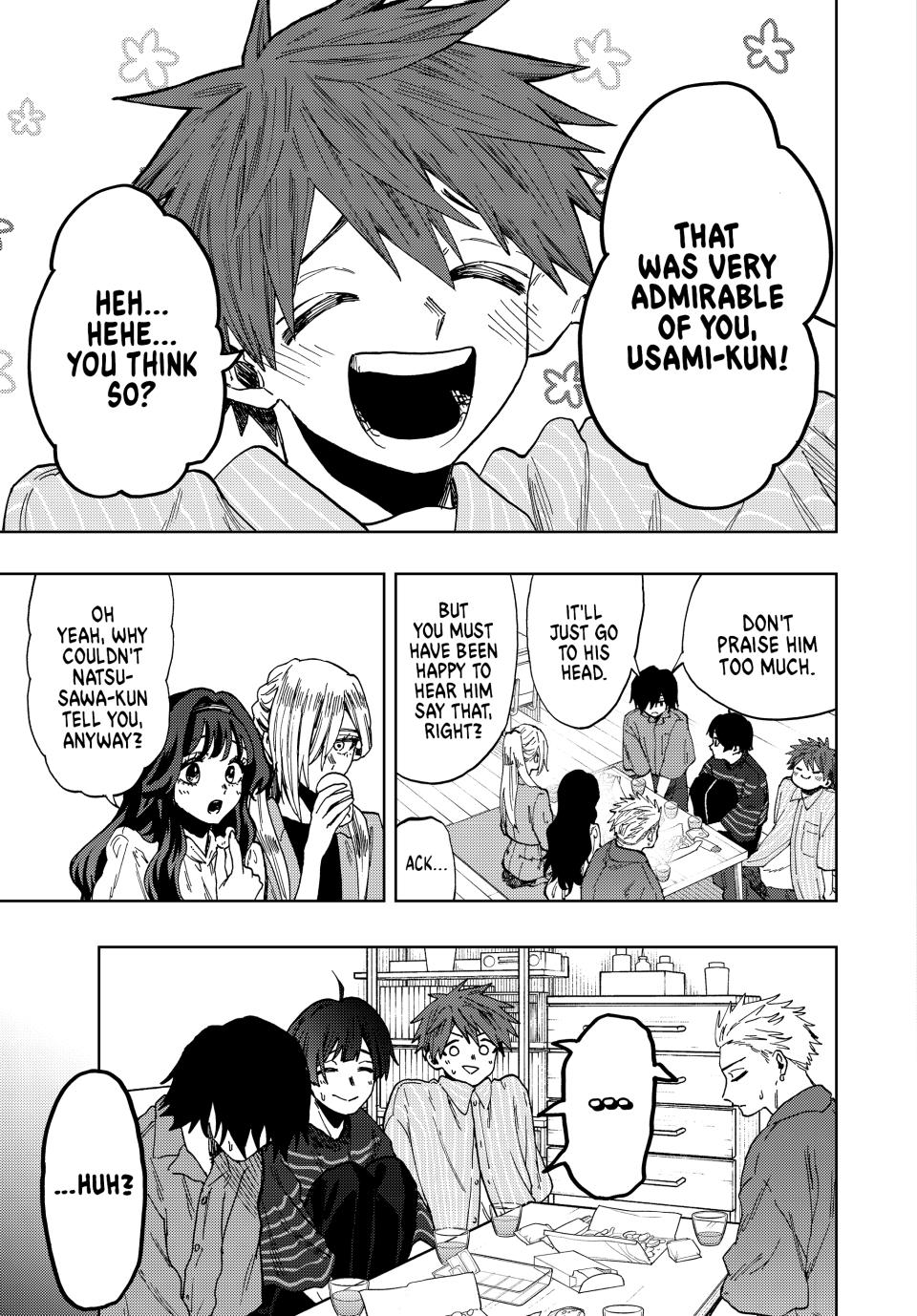 Kaoru Hana wa Rin to Saku Chapter 50 page 15 - Chapter 50: Friends