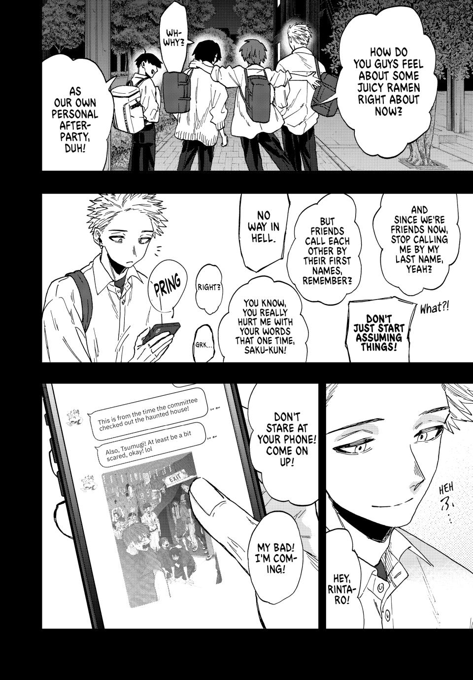 Kaoru Hana wa Rin to Saku Chapter 50 page 20 - Chapter 50: Friends