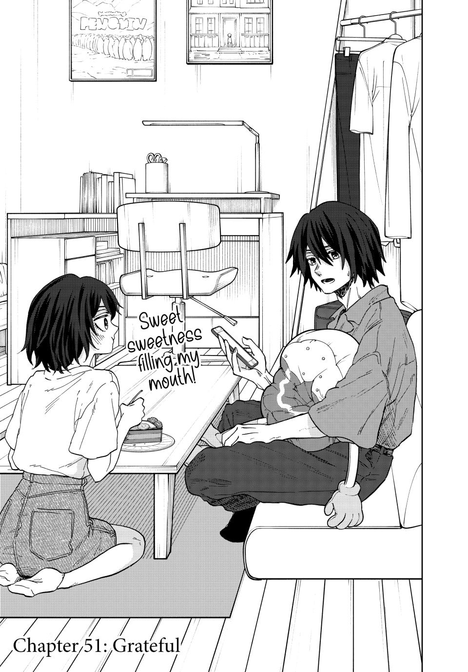 Kaoru Hana wa Rin to Saku Chapter 51 page 1 - Chapter 51: Grateful