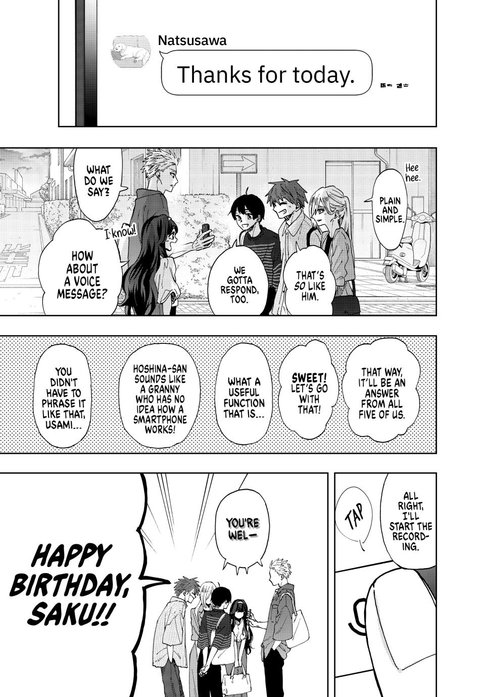Kaoru Hana wa Rin to Saku Chapter 51 page 3 - Chapter 51: Grateful
