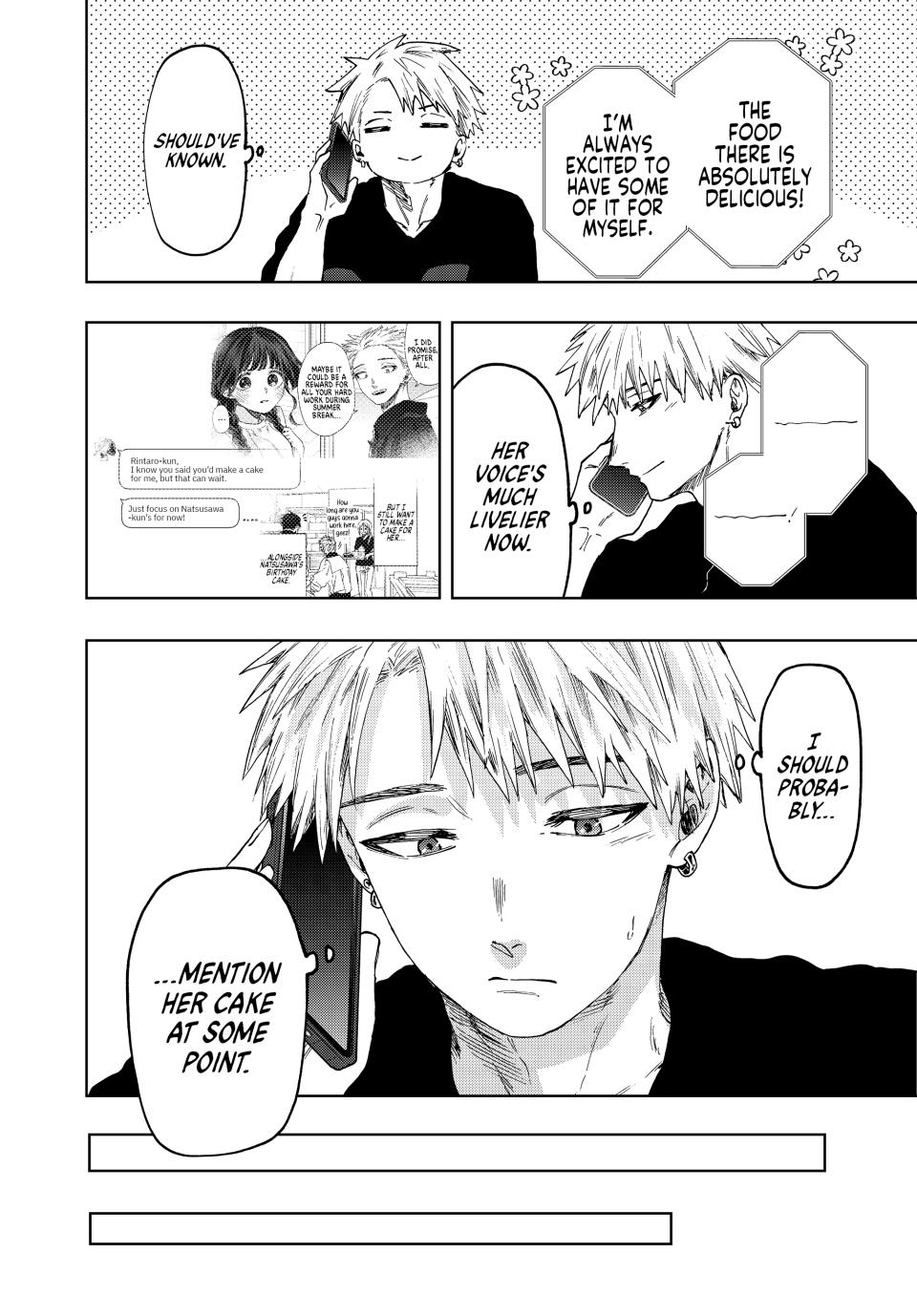 Kaoru Hana wa Rin to Saku Chapter 52 page 4 - Chapter 52: Waguri-san's Part-Time Job