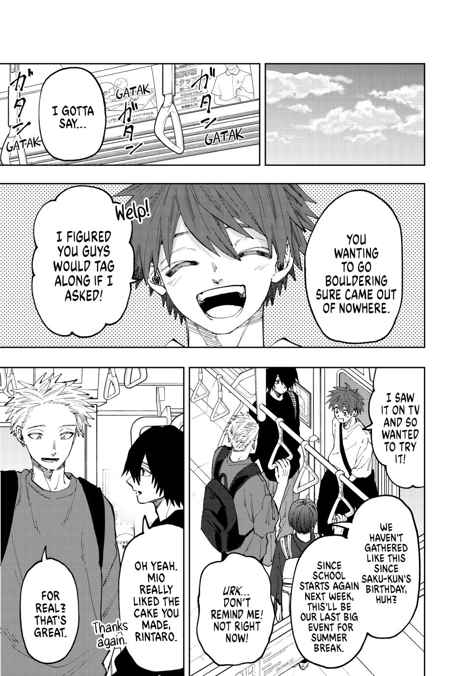 Kaoru Hana wa Rin to Saku Chapter 52 page 5 - Chapter 52: Waguri-san's Part-Time Job