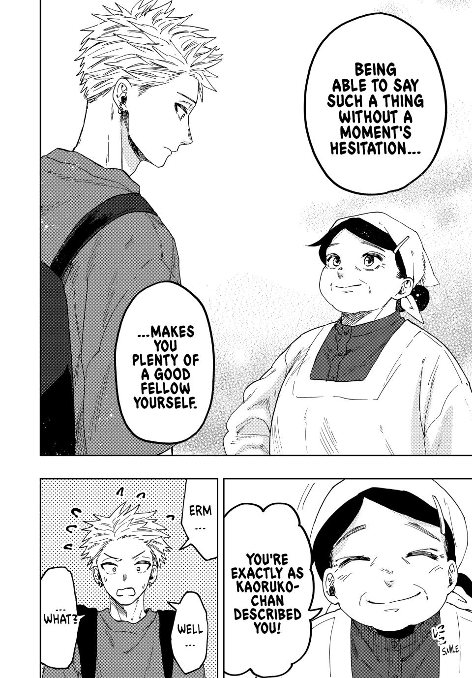 Kaoru Hana wa Rin to Saku Chapter 53 page 12 - Chapter 53: A Good Person