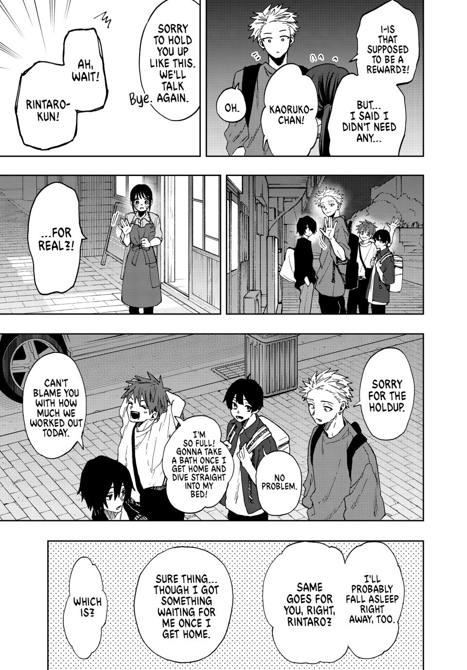 Kaoru Hana wa Rin to Saku Chapter 53 page 17 - Chapter 53: A Good Person