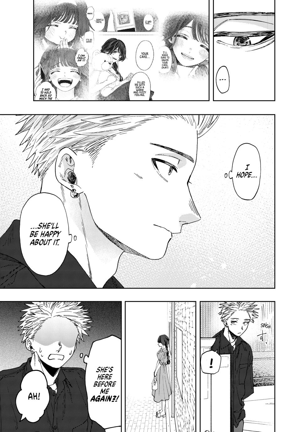 Kaoru Hana wa Rin to Saku Chapter 54 page 3 - Chapter 54: The Cake Reward