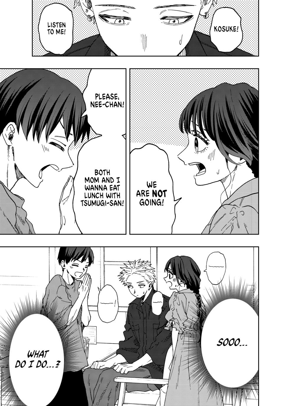 Kaoru Hana wa Rin to Saku Chapter 55 page 1 - Chapter 55: Waguri-san's Family