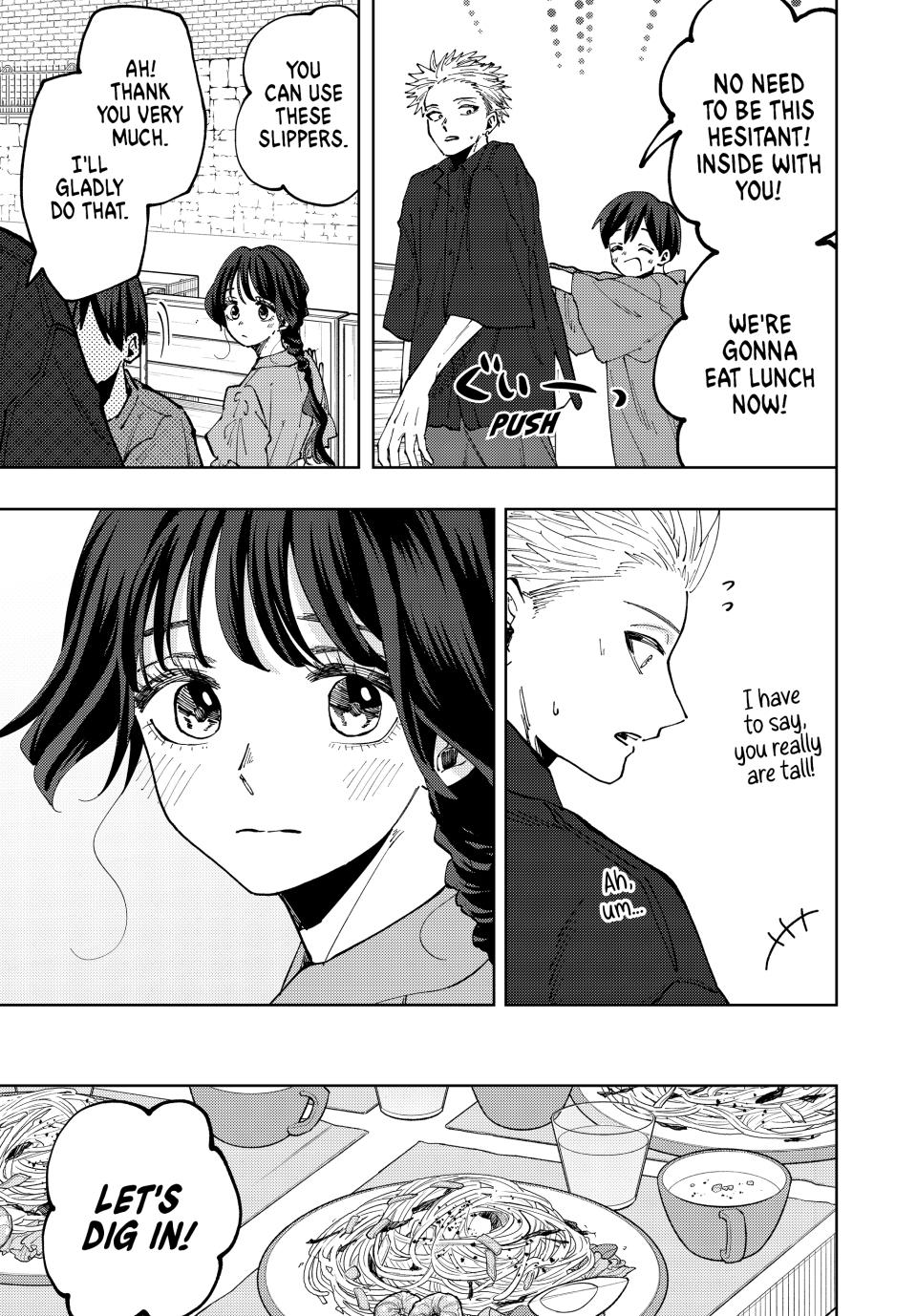 Kaoru Hana wa Rin to Saku Chapter 55 page 13 - Chapter 55: Waguri-san's Family