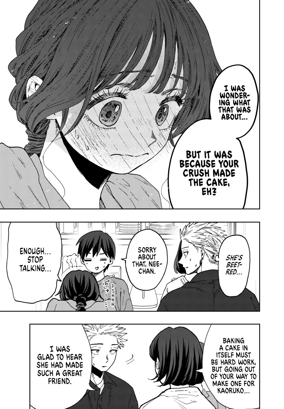 Kaoru Hana wa Rin to Saku Chapter 55 page 17 - Chapter 55: Waguri-san's Family