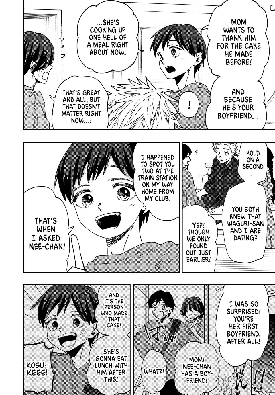 Kaoru Hana wa Rin to Saku Chapter 55 page 2 - Chapter 55: Waguri-san's Family