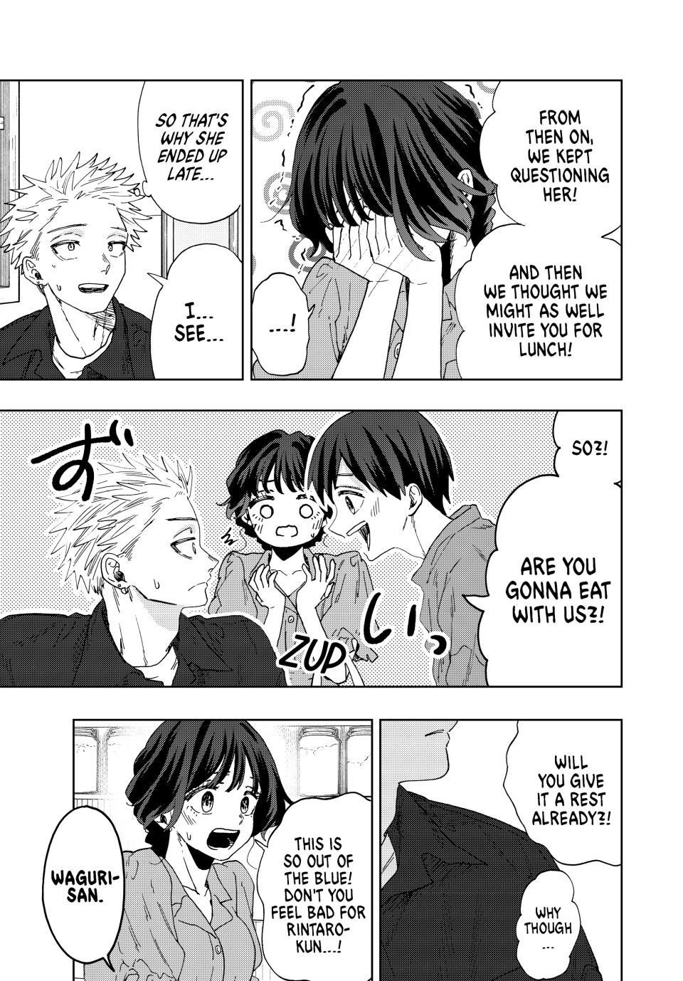 Kaoru Hana wa Rin to Saku Chapter 55 page 3 - Chapter 55: Waguri-san's Family