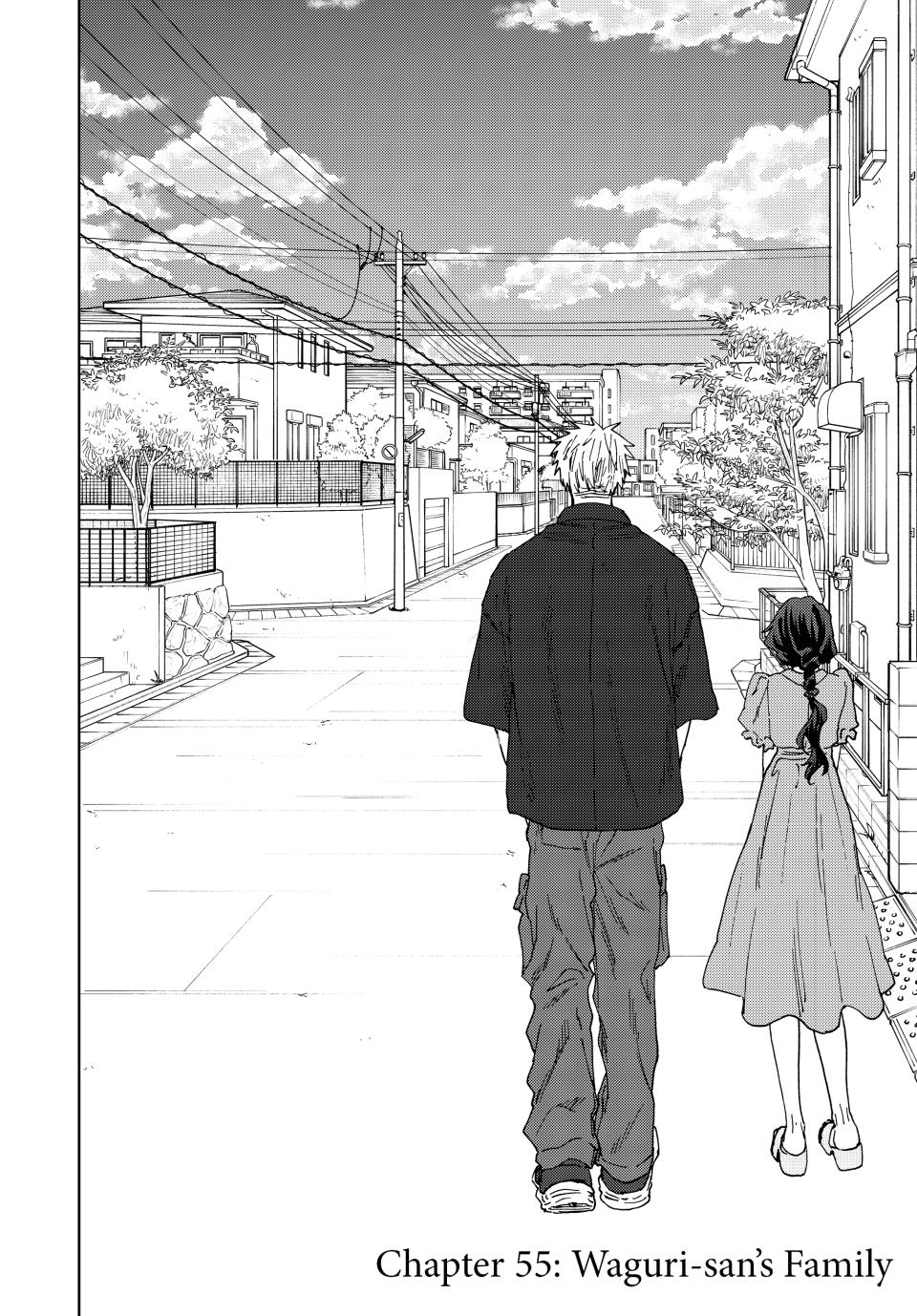 Kaoru Hana wa Rin to Saku Chapter 55 page 6 - Chapter 55: Waguri-san's Family