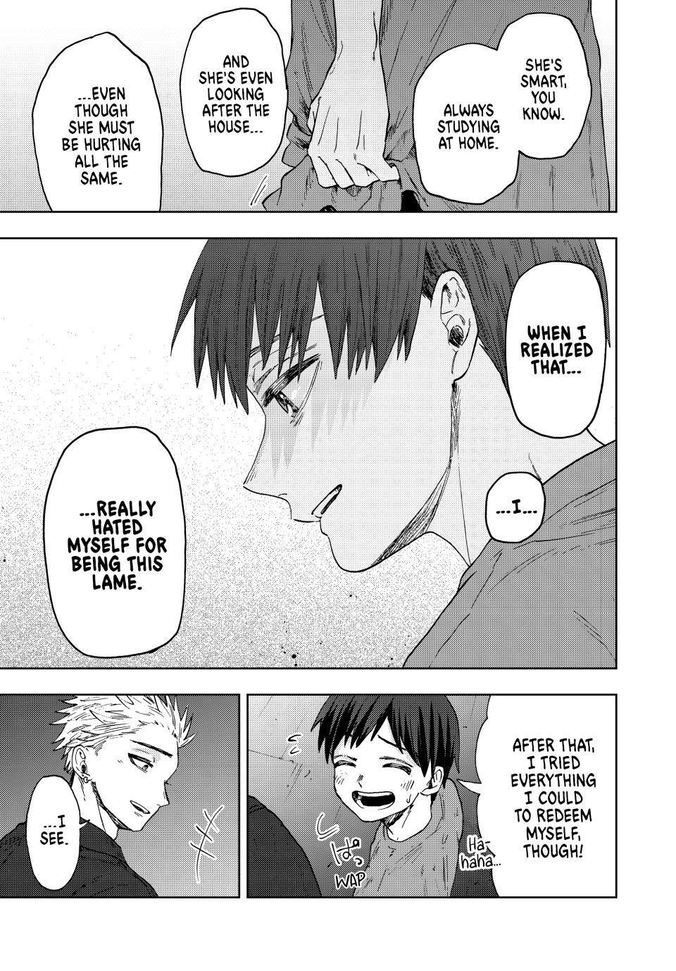 Kaoru Hana wa Rin to Saku Chapter 57 page 11 - Chapter 57: Kosuke Waguri