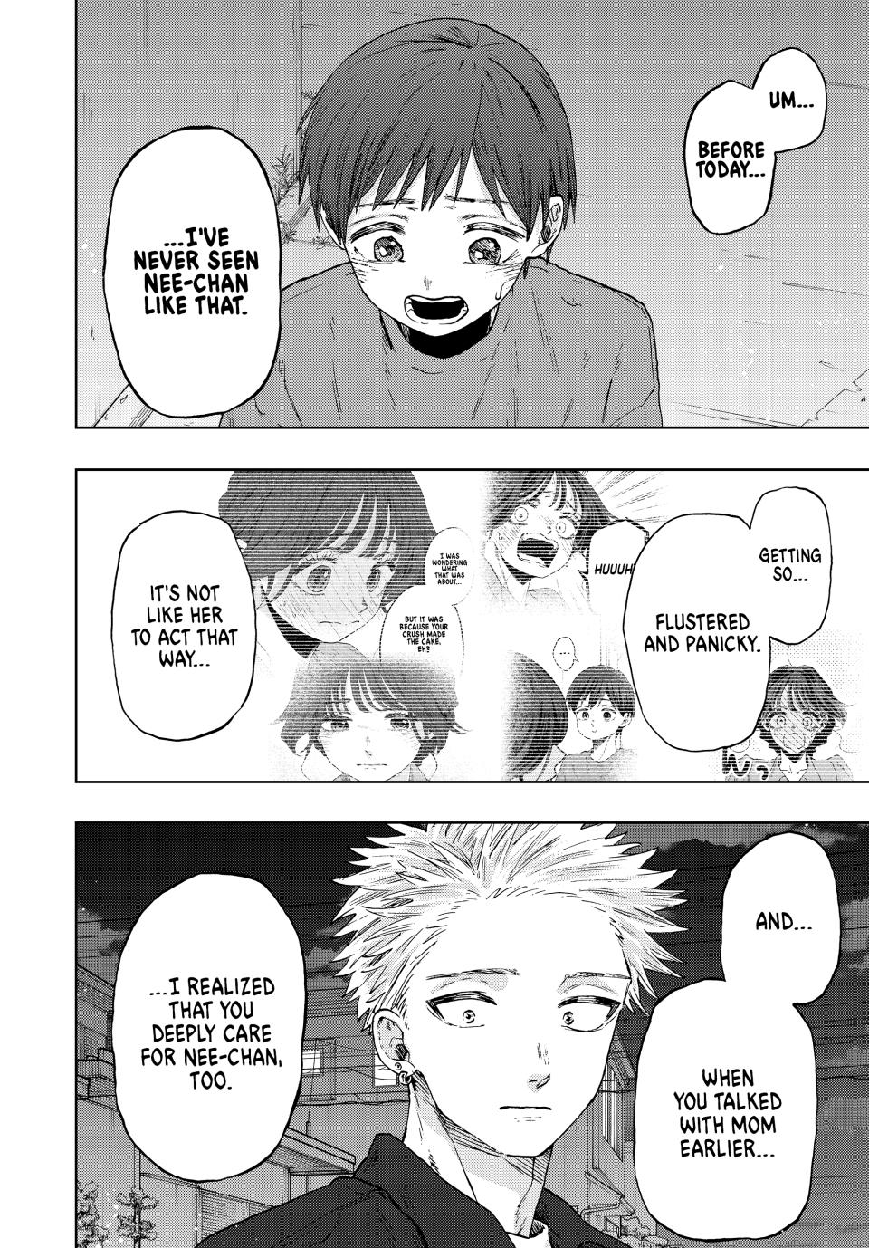 Kaoru Hana wa Rin to Saku Chapter 57 page 14 - Chapter 57: Kosuke Waguri