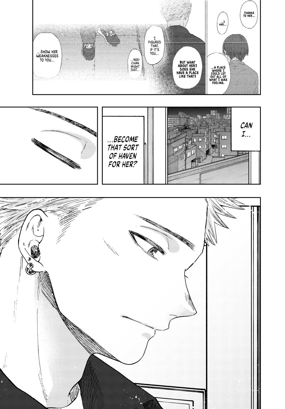 Kaoru Hana wa Rin to Saku Chapter 57 page 19 - Chapter 57: Kosuke Waguri